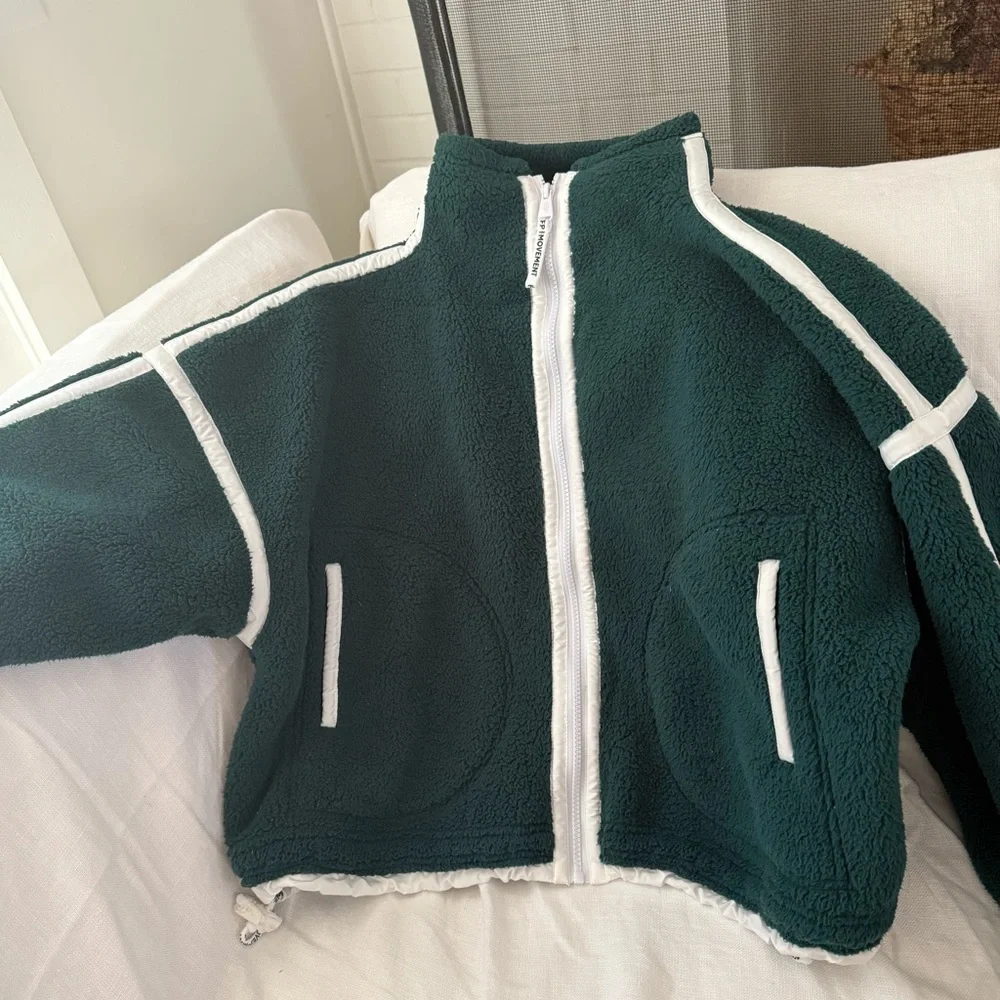 FP Movement Mountain High Fleece Evergreen Jacket - Picture 2 of 11